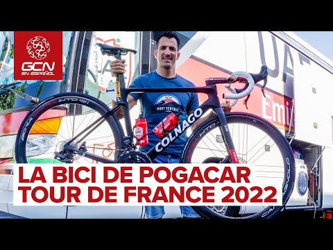 Video: Chris Froome lleva la bicicleta de contrarreloj de Pinarello en un paseo de grava