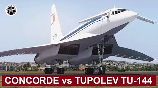Competencia Mortal Entre Aviones Supersónicos - Concorde vs Tupolev 144 (Show Aéreo de París 1973)
