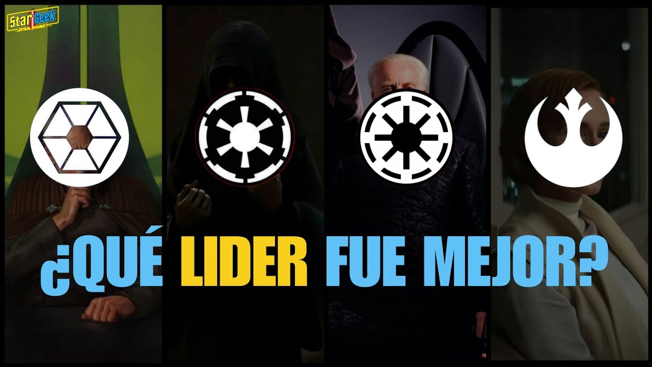 ¿Qué FACCIÓN de Star Wars Tiene el MEJOR LIDER? - Comparación de Gobiernos