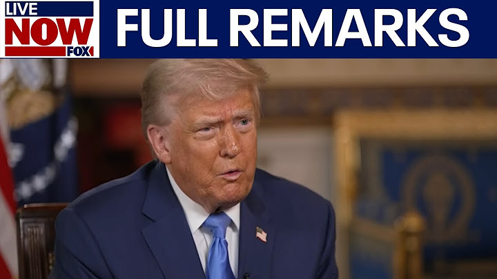 President Trump on tariffs, Elon Musk & migrants