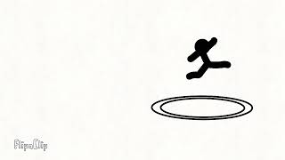 stickman trampoline