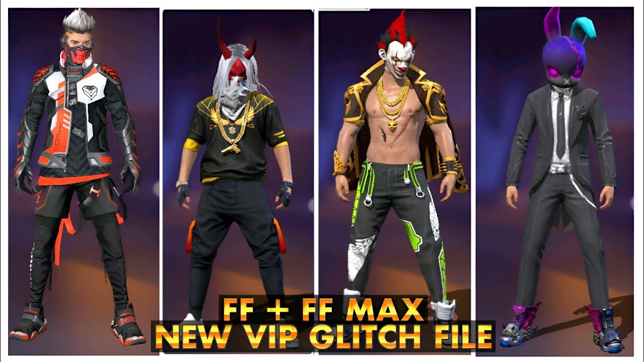 Free Fire New VIP Glitch File | FF Glitch File | Glitch File Free Fire ...