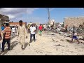 Witness and regional governor react to deadly explosion in beledweyne somalia