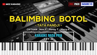 BALIMBING BOTOL - NADA PRIA | FREE MIDI | KARAOKE POP MANADO | KARAOKE HD | MOZ KARAOKE