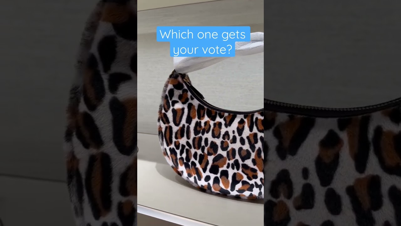 Perfect FENDI animal print handbag - WHICH ONE? PEEKABOO, FENDI FIRST or Fendigraphy? // 