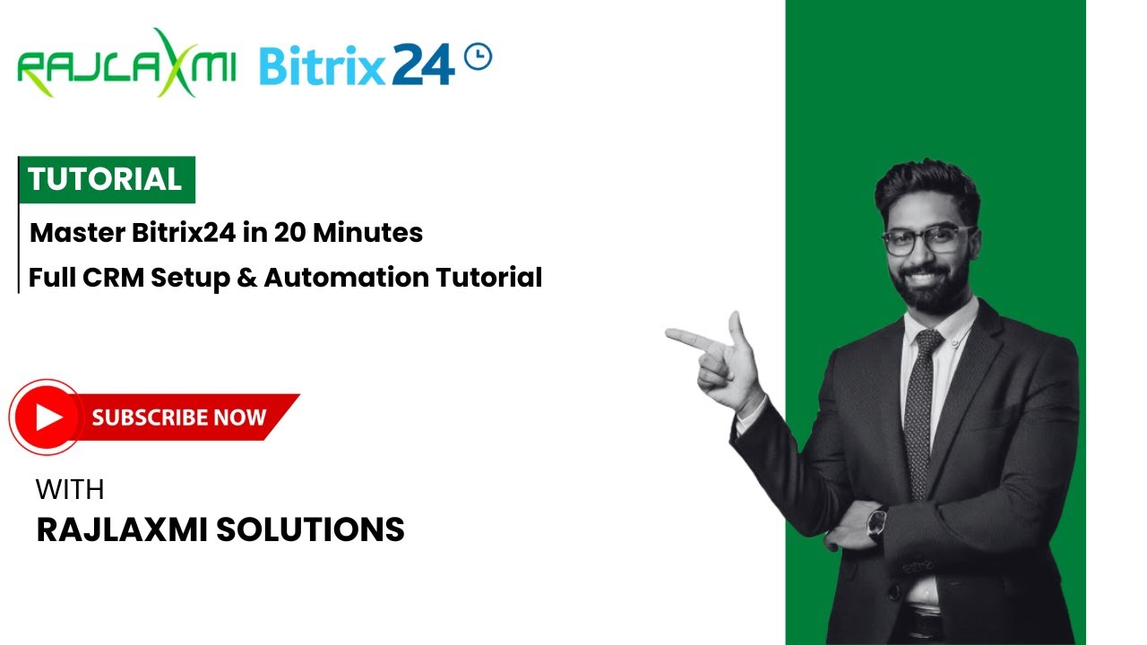 Master Bitrix24 in 20 Minutes | Full CRM Setup & Automation Tutorial # ...