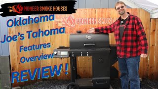 REVIEW of the Oklahoma Joe Tahoma 900 autofeed charcoal smoker