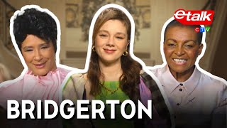 The ‘Bridgerton’ cast reveal which character has the best costumes | Etalk Interview