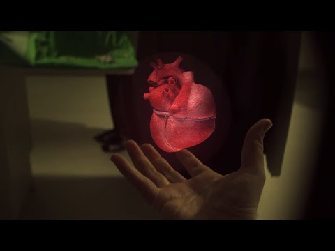 Interactive Live Holography by RealView Imaging - First Ever Medical Holograms - video from Realview Imaging