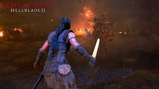 Hellblade 2 Brutal Combat Gameplay I Boss Fight 2 I 1440p Ultra Realistic Graphics