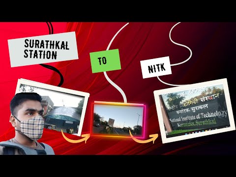 SURATHKAL TO NITK BY ROAD || NITK || FARE OF BUS & Rickshaw #nitk