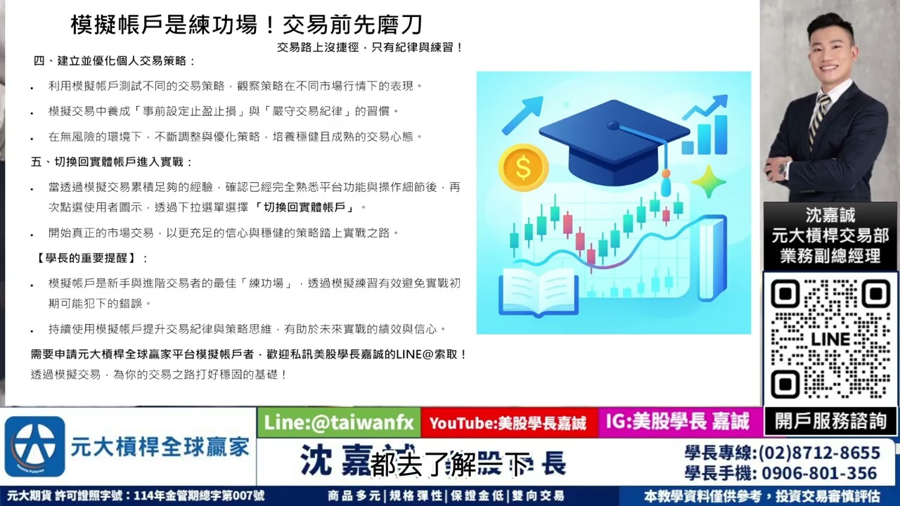 模擬帳戶是練功場 交易前先磨刀-開啟槓桿交易之門23