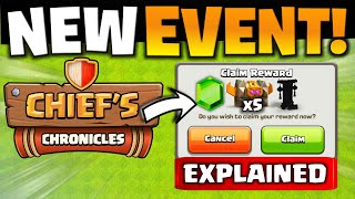 FREE GEMS, STATUE & MORE!😍 NEW CHIEF'S CHRONICLES EVENT EXPLAINED  screenshot 1