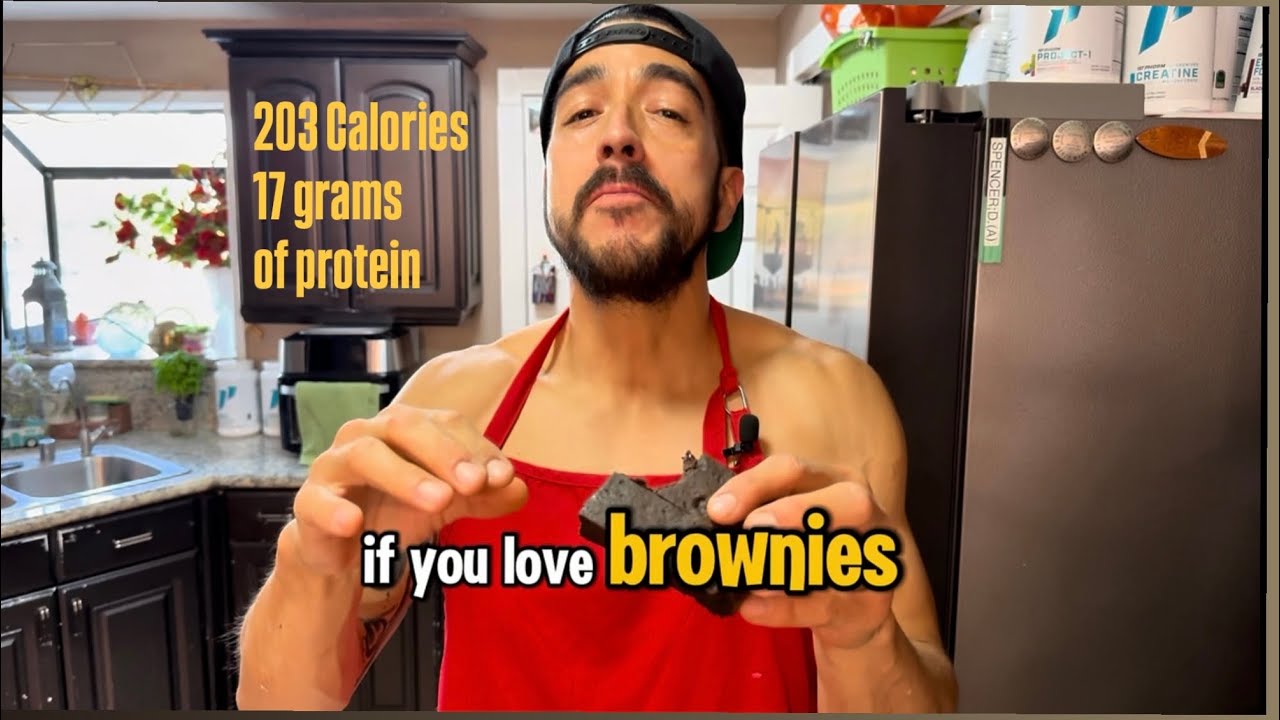 Low Calorie, High Protein Brownies
