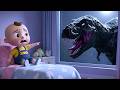 Who is at the Window? I Can't Sleep | Monster T-Rex Song for Kids | Baby Zoki Nursery Rhymes