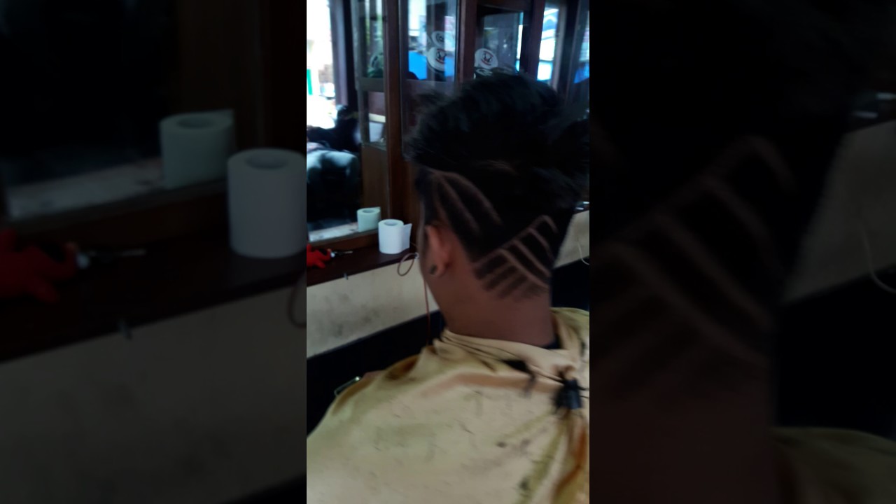 Tutorial motif  rambut  ukiran garis  1 YouTube