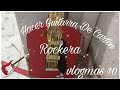 #vlogmas 10/🎸COMO HACER GUITARRA ROCKERA DE CARTON🎸 IMPROVISADO/CON MATERIALES QUE TENEMOS EN CASITA