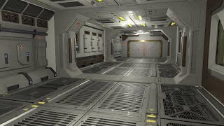 Architecture PBR Space Panels kitbash VR / AR / low-poly 3d model (sci-fi)