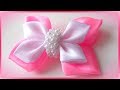 Бантик из атласных лент своими руками Мастер Класс/ Satin Ribbon Bow/ Ola ameS DIY