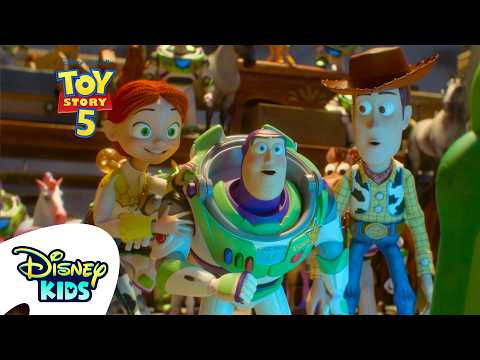 Favorite Toys | Toy Story 5 | ‪‪@disneykids‬ - Buzz, Woody and Jessie are back in Toy Story 5 but playtime has a new look! Toy Story 5 is available in theaters on June 19.