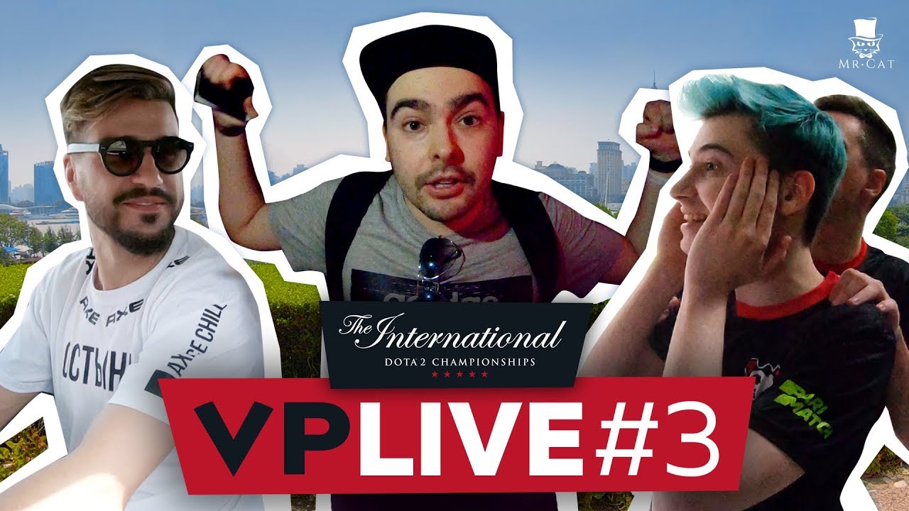 VP Live | Первый матч в плей-офф The International 2019 - YouTube