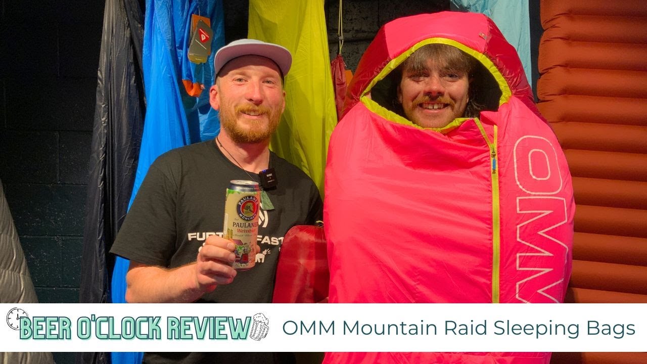 Обзор Beer O' Clock со спальными мешками OMM
