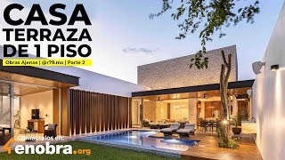 CASA de 1 PISO con enorme Jardín | Obras Ajenas | @r79.mx | PARTE 2