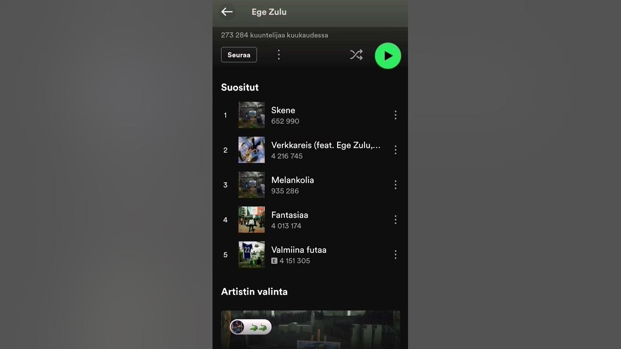 Ege Zulu - "Fantasiaa" platinaa!