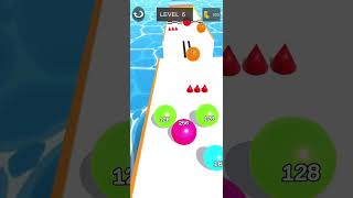 Color Balls Merge Roll Run 3D Level 6 #gameplay #games #playstore screenshot 2