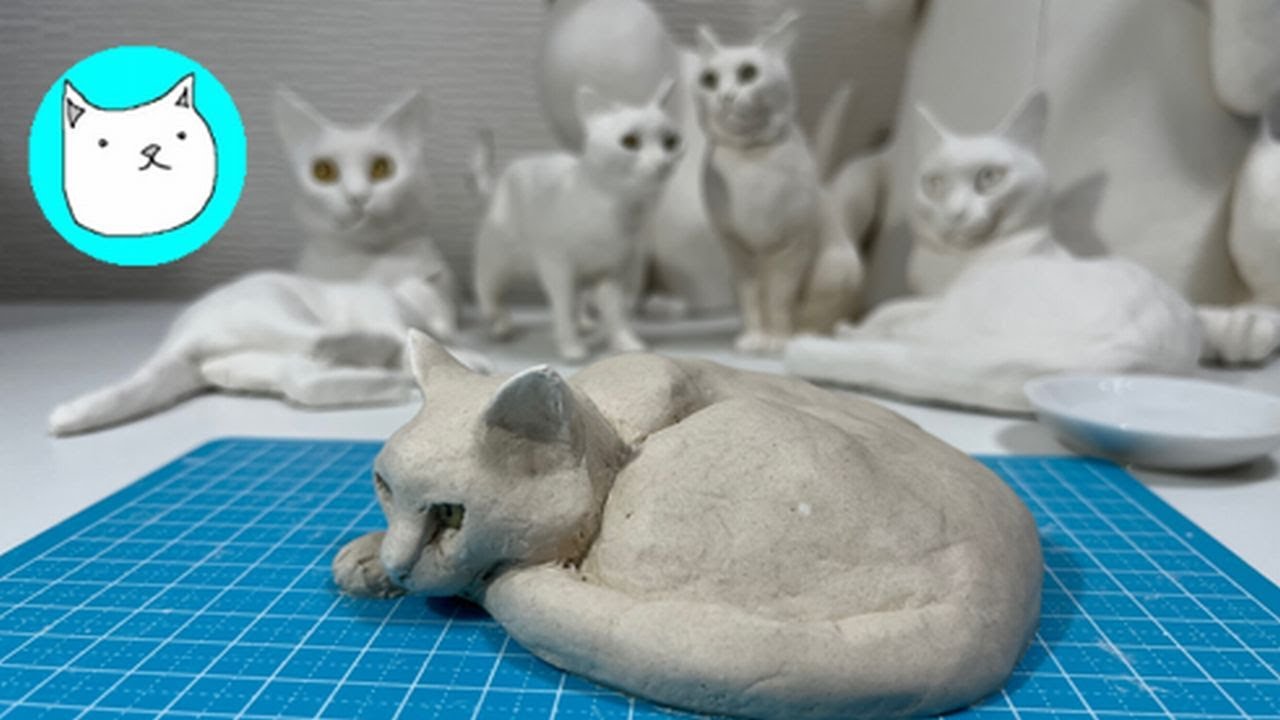 新品、横にいないと、寝れない位、依存になる位、神社で眠る猫、手作り