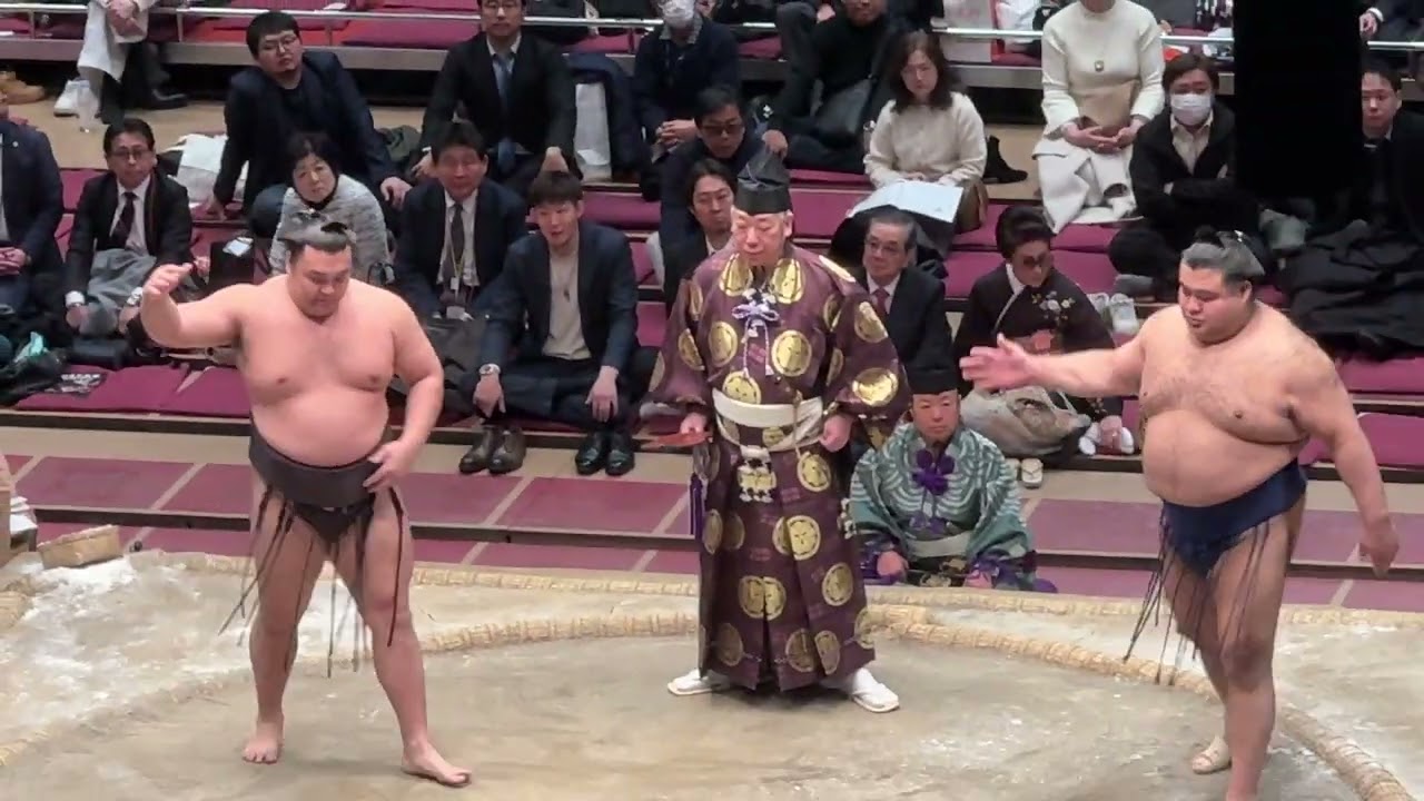 速報❗️【照ノ富士断髪式】霧島 vs 高安［TERUNOFUJI retirement