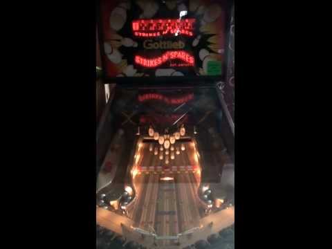Playing My Gottlieb Strikes N Spares 