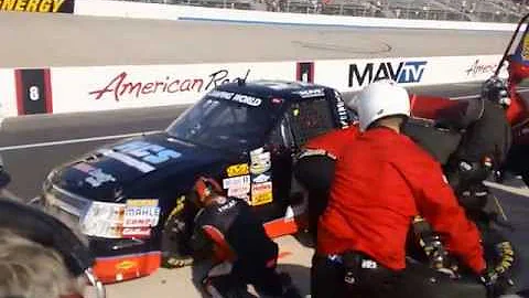 Kyle Martel pits at Dover Speedway *NCWTS 5/31/13