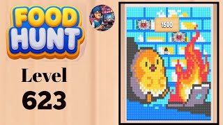 Food hunt pixel puzzle level  623  extreme level solution and walkthrough for gameplay 