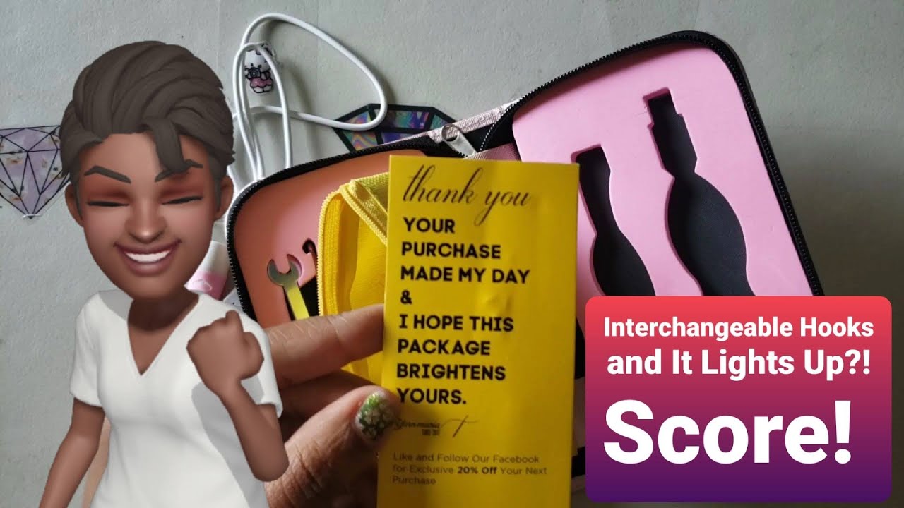 Yarn Mania Crochet Hook Review *Interchangeable and Light up?! SOLD!*👍👍