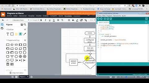 Arduino: diagrama de flujo, programa y circuito (p2)