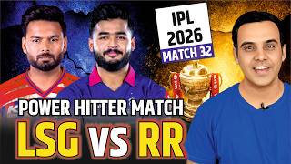 IPL 2026 :  LSG vs RR | Lucknow Super Giants vs Rajasthan Royals | RR vs LSG | Preview | Prediction