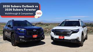2026 Subaru Forester VS 2026 Subaru Outback: Which Should You Choose?