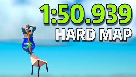 Getting Over It - Hard Map in 1:50.939