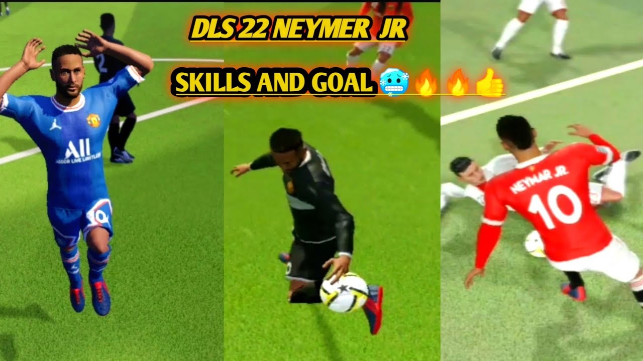 NEYMER JR SKILLS AND GOALS 👍🔥🔥⚽DREAM LEACGE SCCORER 2022
