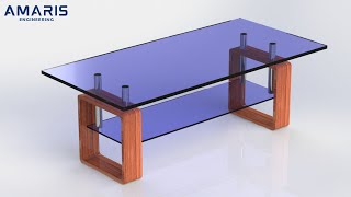 SolidWorks Tutorial N°22 : Glass Table