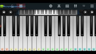 🆗📌 ВАСЯ 📌 группа,,Браво''📌🆗 Perfect Piano tutorial на пианино одним пальцем