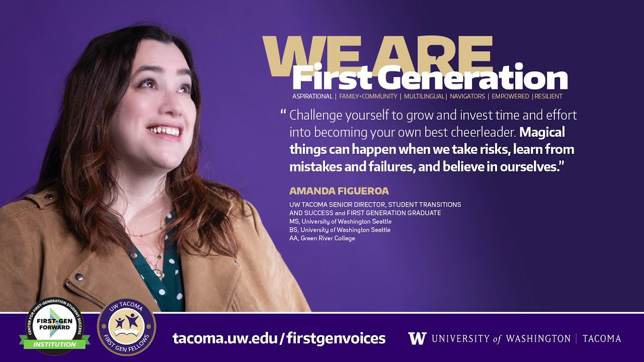 Amanda Figueroa First Generation College Celebration 2020 / UW