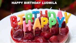 Ludmila  Cakes Pasteles - Happy Birthday