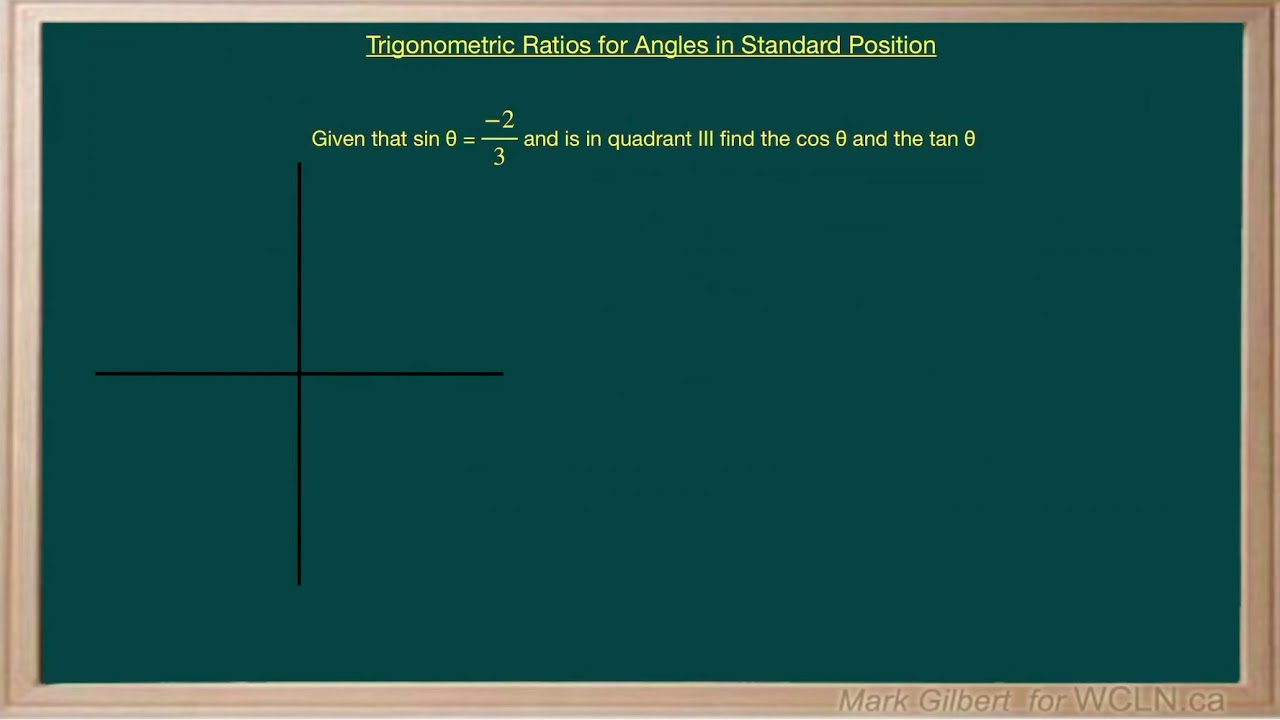 WCLN - Math - Trig 1 finding ratios - YouTube
