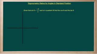 WCLN - Math - Trig 1 finding ratios