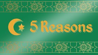 পাঁচটি কারণ আমি মুসলিম নই