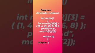 multidimensional Arrays in c Language #clanguage