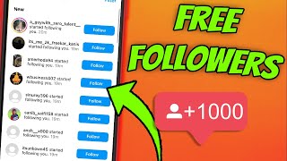 How I Got 10K Free Instagram Followers in under 5 Minutes - Instagram Increase Followers Trick