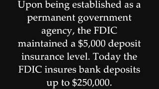 FDIC Fireside Chat on the Banking Crisis March 12, 1933